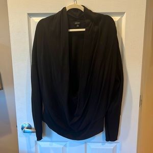 Nine West swoop neck cardigan black